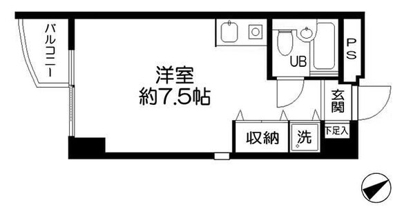 ハイホーム流山の物件間取画像